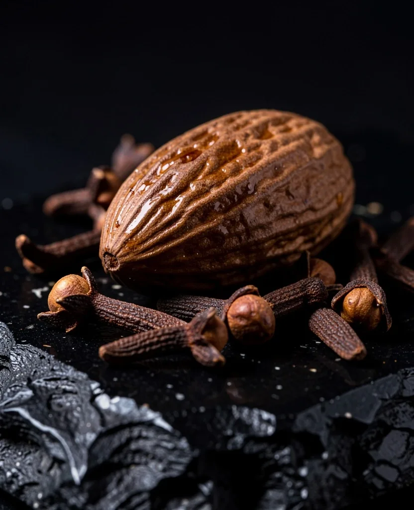 Botanical ingredient macro photography